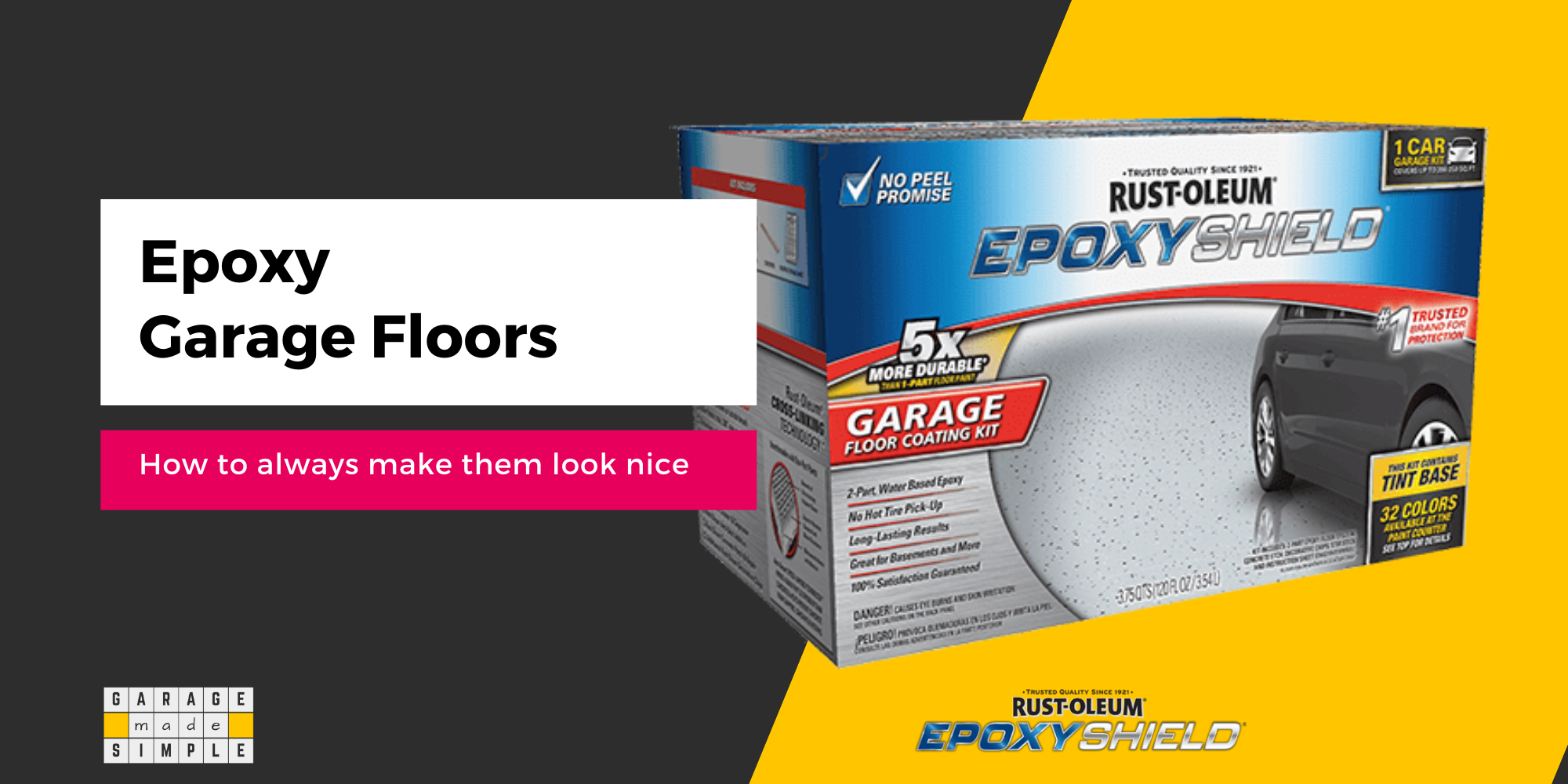 How To Maintain An Epoxy Garage Floor To Always Look New!
