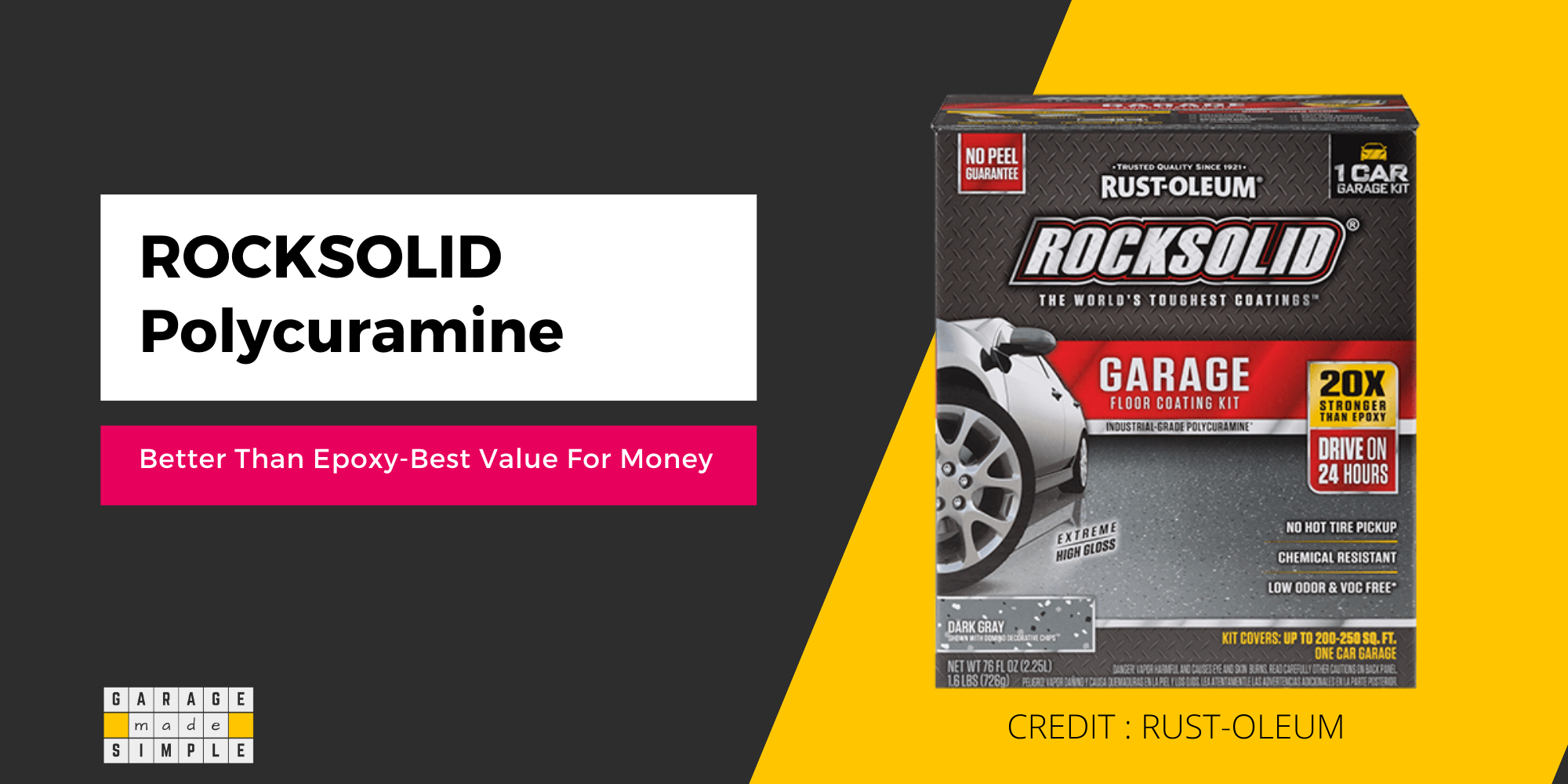 RockSolid Polycuramine Is Better Than Epoxy & Best Value for Money
