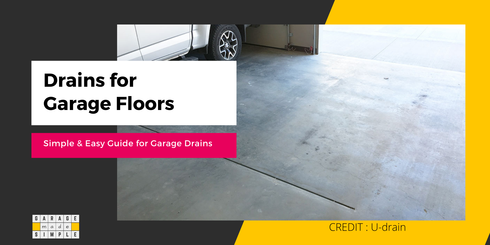 Garage Floor Drain Solutions