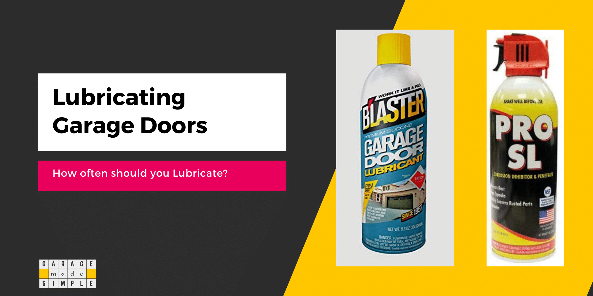 How Often To Lubricate Garage Door For Best Results?