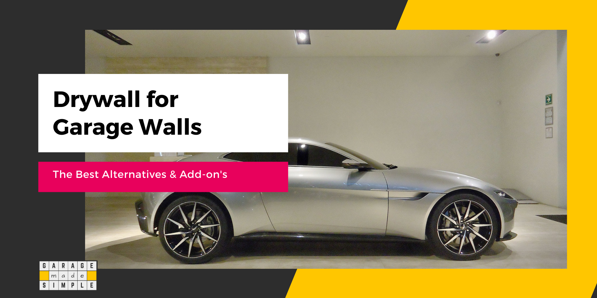 Best Alternatives To Drywall Garage Walls? (One Helpful Guide!)