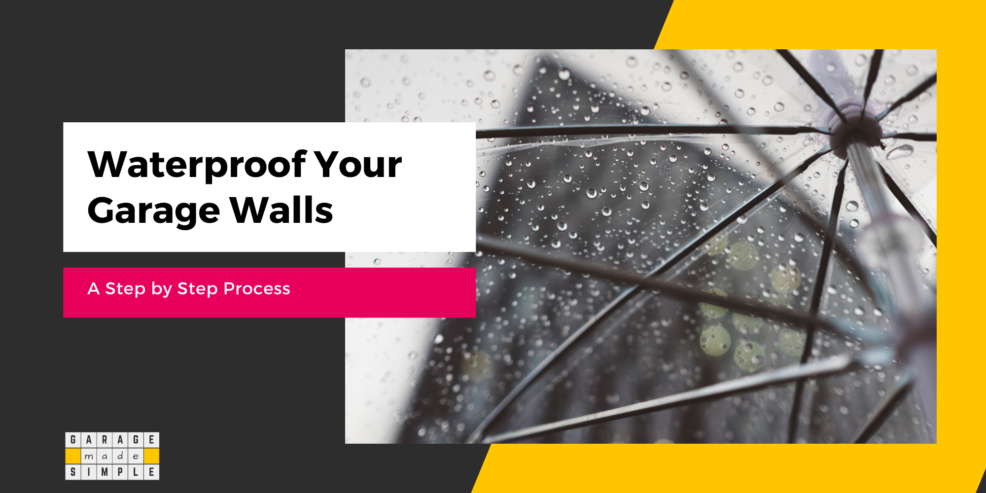 Waterproof Your Garage Walls - Feature Image