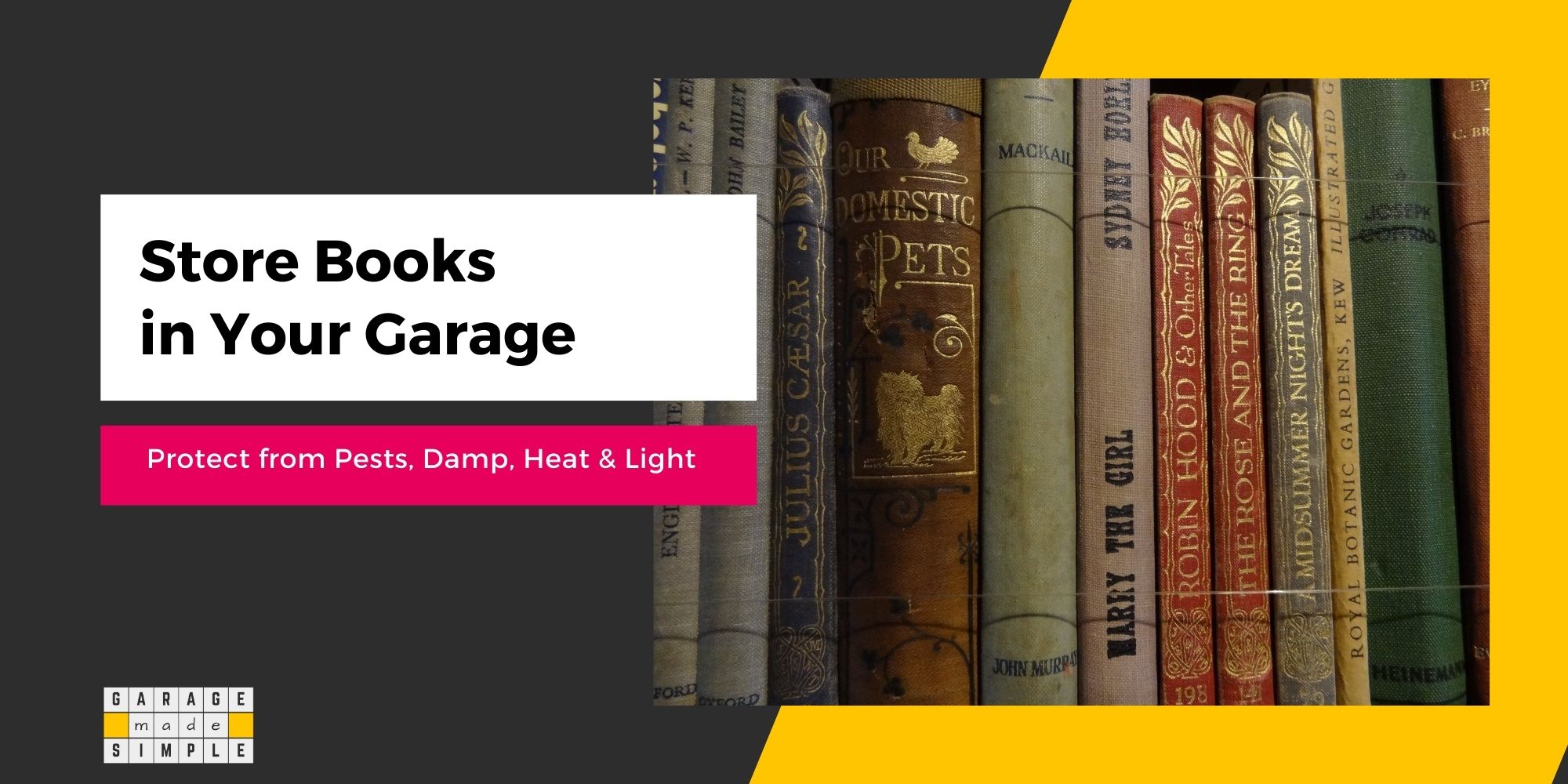 How To Store Books In Your Garage The Right Way!