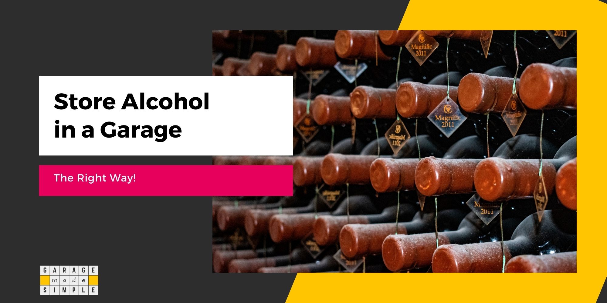 Store Alcohol in a Garage - Feature Image