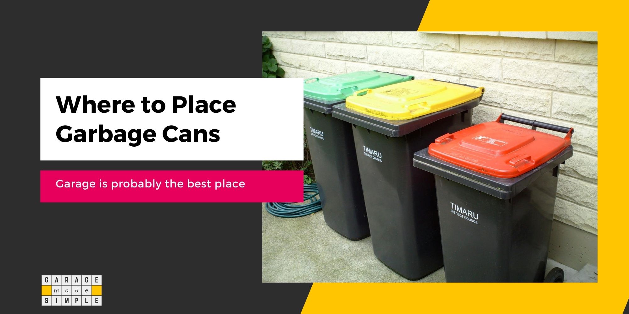 Where To Place Garbage Can? What You Need To Know!