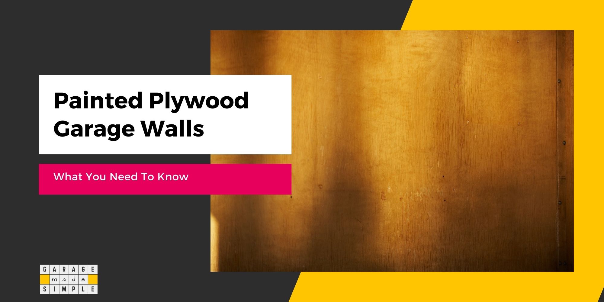 Can You Paint Plywood Garage Walls? (Important Stuff You Need To Know!)