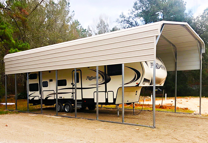 Carport for a Camper