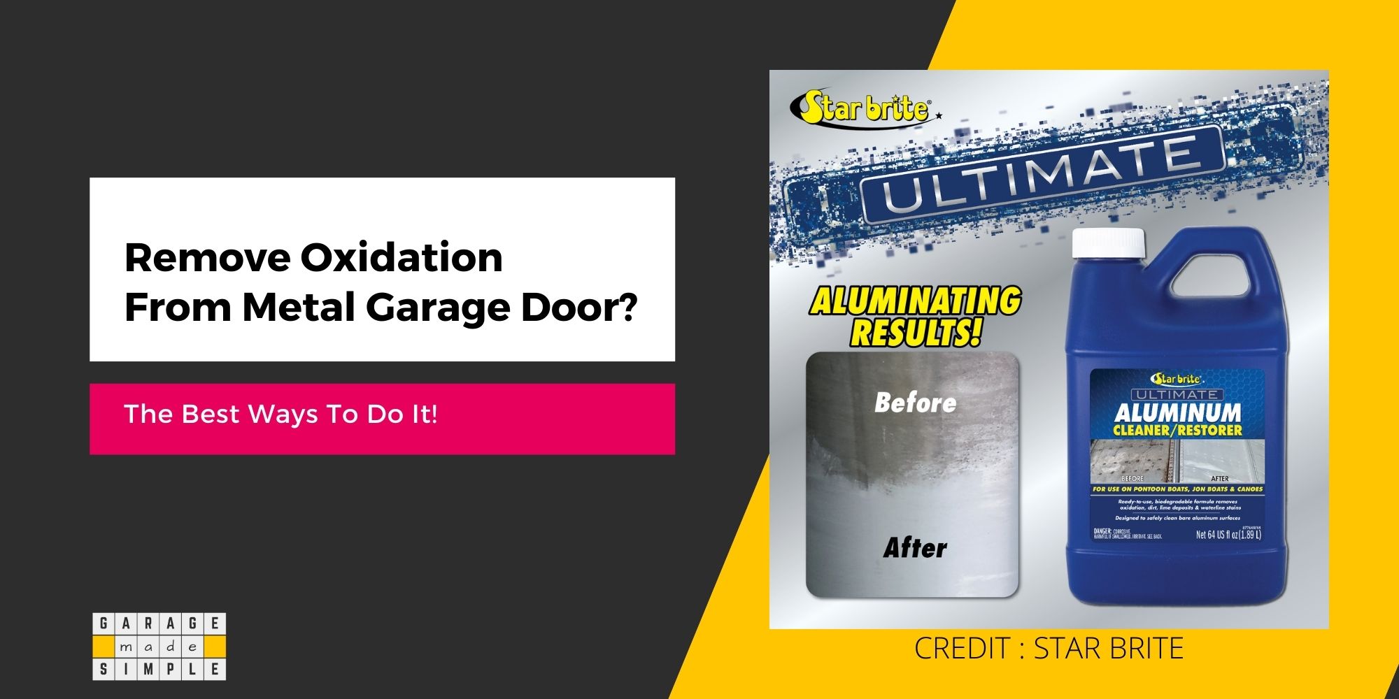 How To Remove Oxidation From Metal Garage Door? (The Best Ways!)