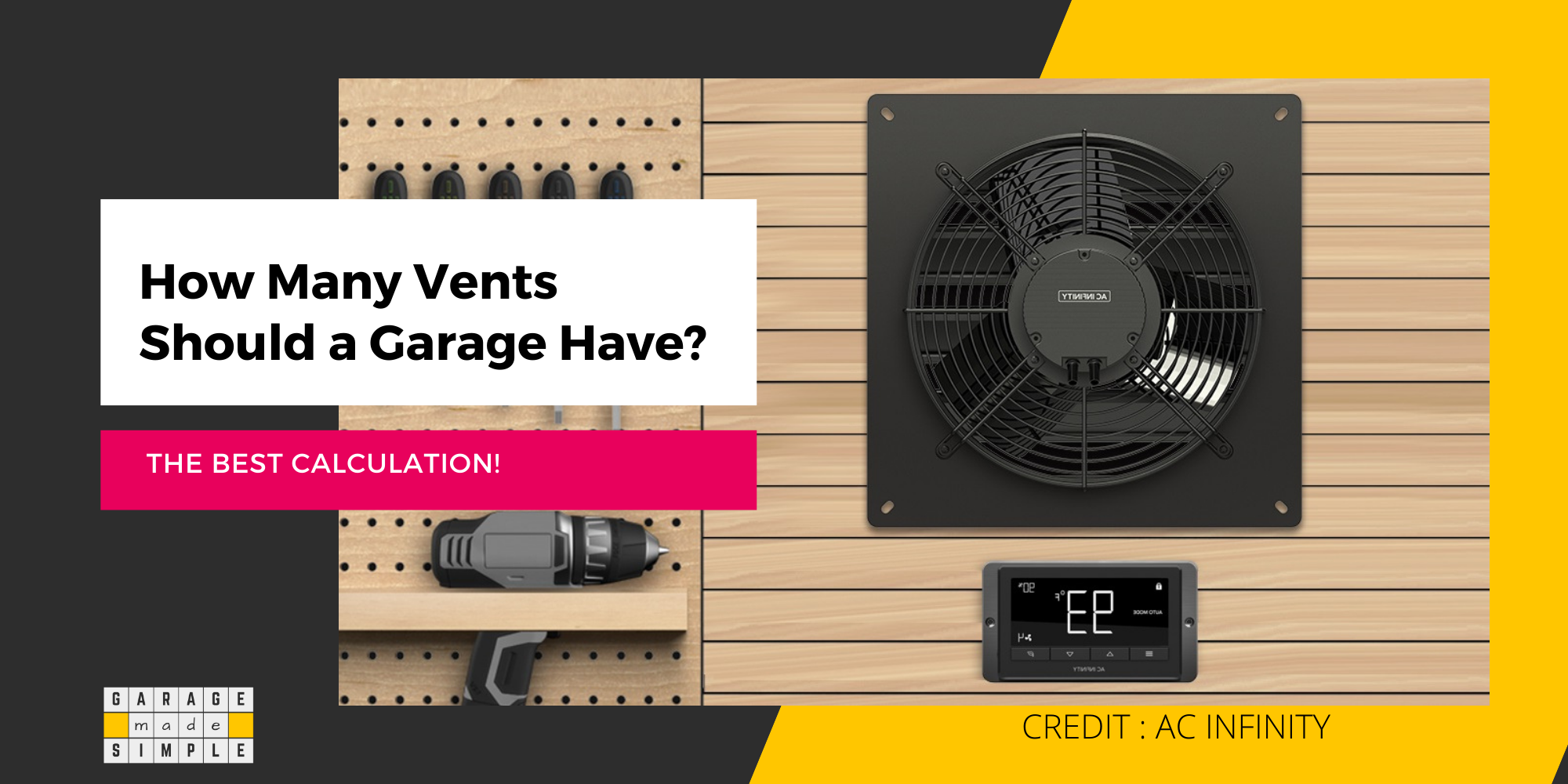 How Many Vents Should a Garage Have? (The Best Calculation!)