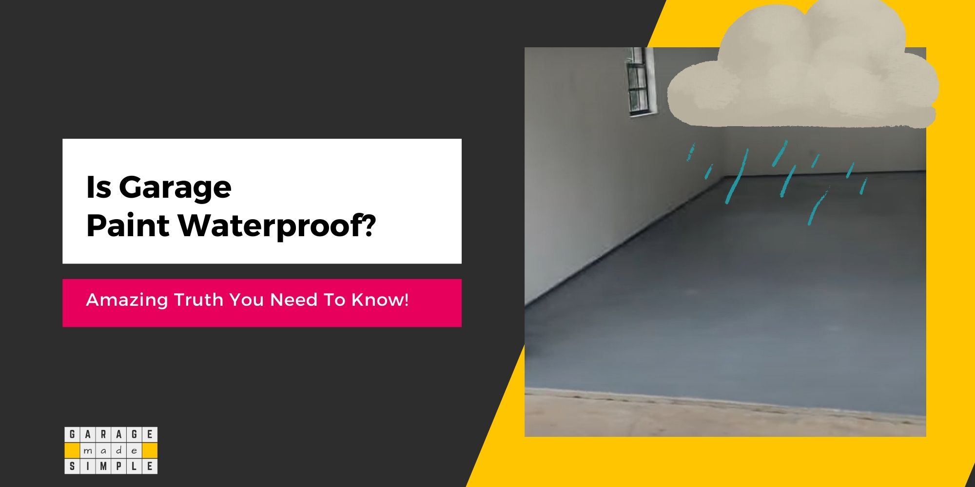 Is Garage Paint Waterproof? (Amazing Truth You Need to Know!)