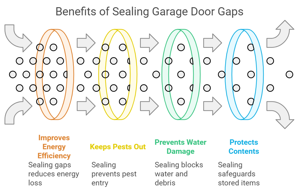 Why Sealing Garage Door Gaps is Important