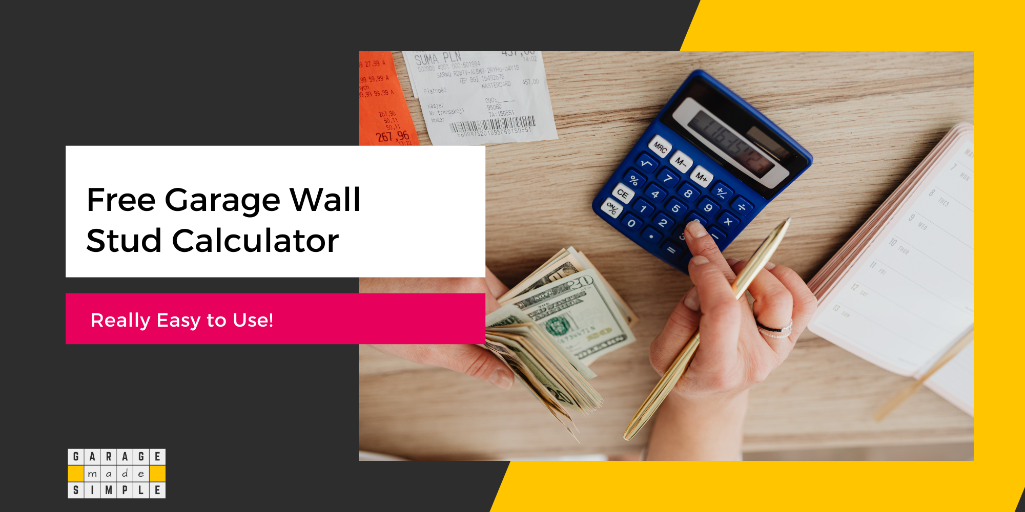 Free Garage Wall Stud Calculator