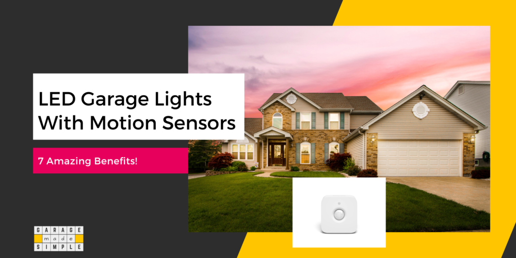 LED Garage Lights with Motion Sensors