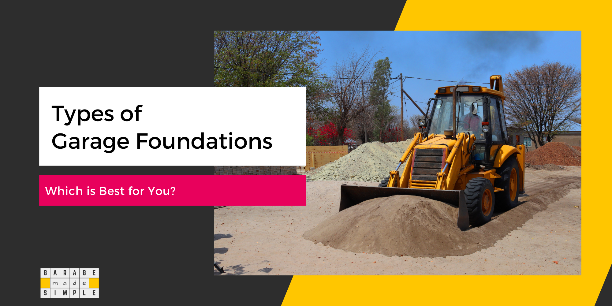 Types of Garage Foundations