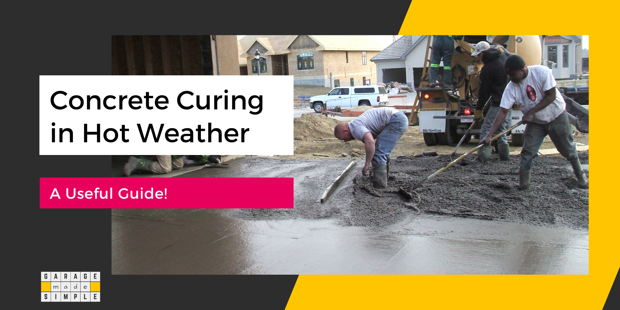 Curing Concrete in Hot Weather
