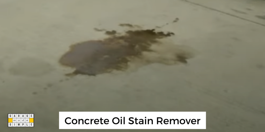 Concrete Oil Stain Remover