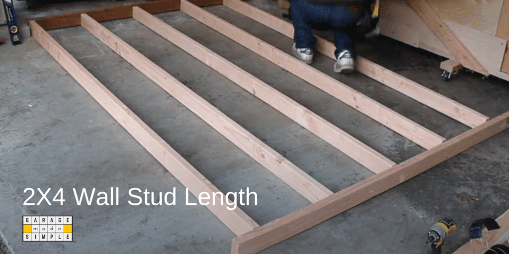 2x4 Wall Stud Length