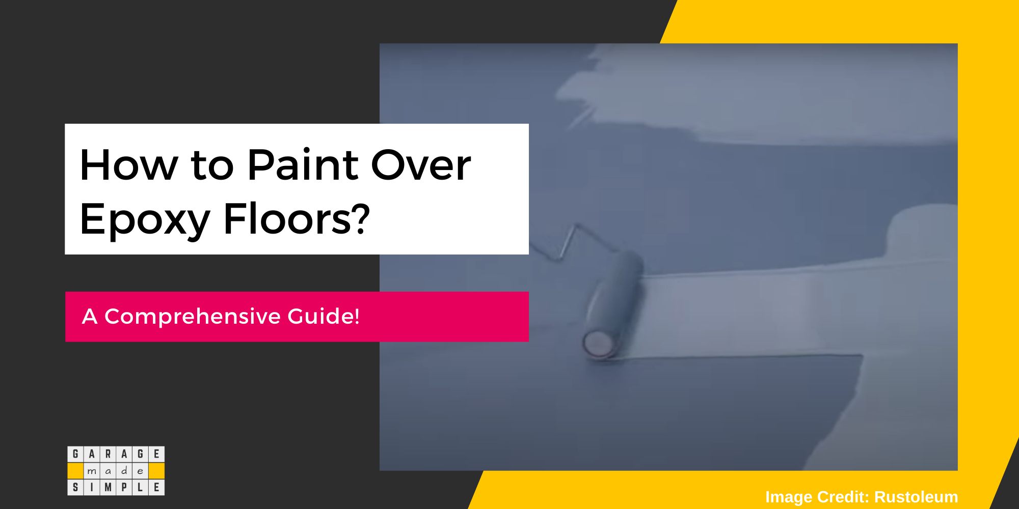 How to Paint Over Epoxy Floors?