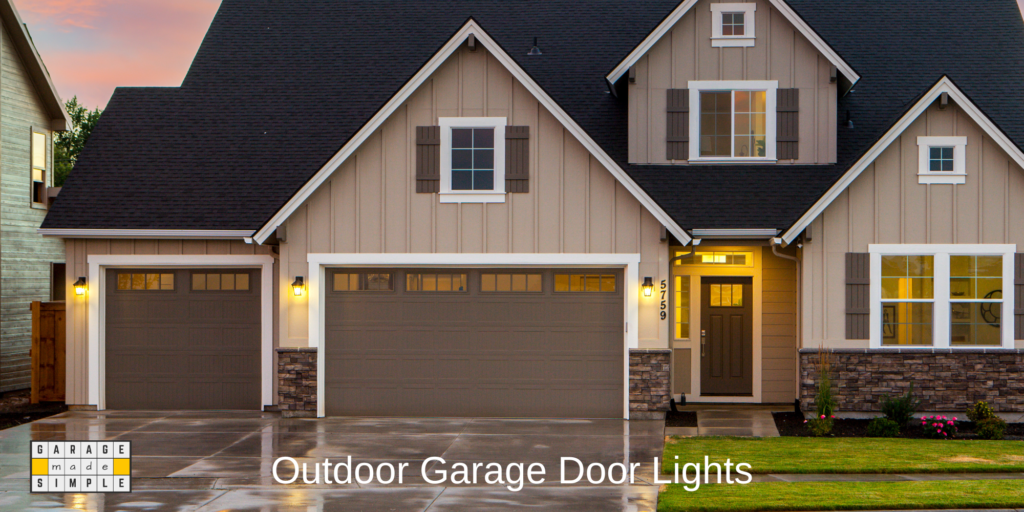 Outdoor Garage Door Lights