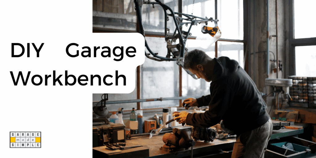 DIY Garage Workbench With Storage